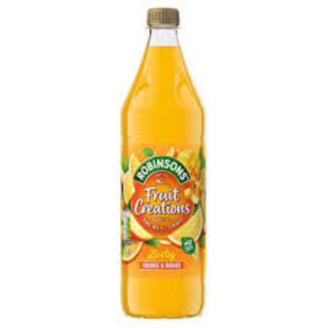 ROBINSONS FRUIT CREATIONS ORANGE N MANGO 1LT